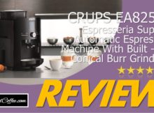 KRUPS EA8250 Espresseria Super Automatic Espresso Machine Coffee Maker with Built in Conical Burr Grinder Review