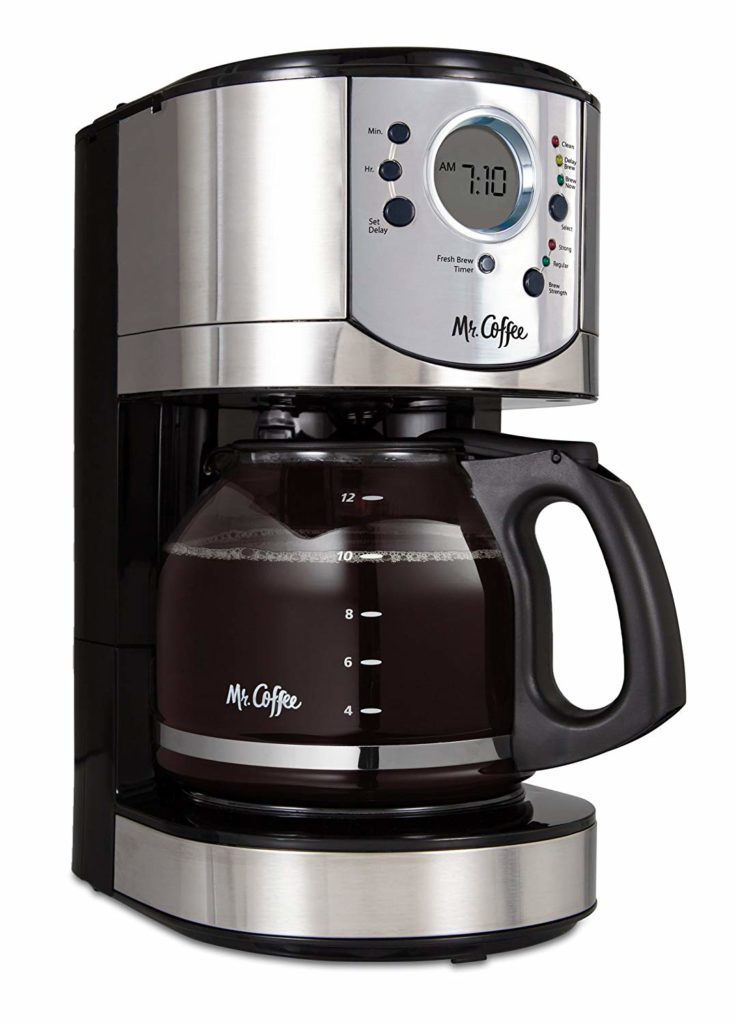 Review of Mr. Coffee 12-Cup Programmable Coffee Maker with Brew Strength Selector