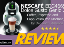 Dolce Gusto Genio 2 Espresso Machine Review! DeLonghi Nescafe Dolce Gusto Genio Coffee Maker Review