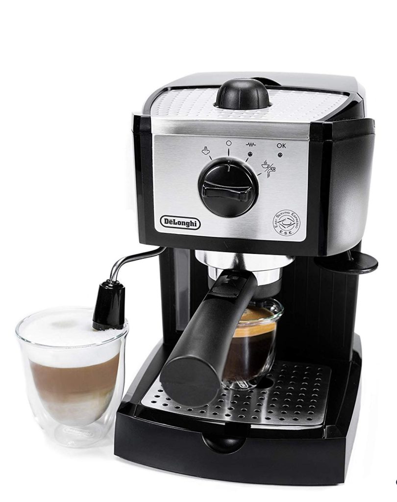 De'Longhi EC155 15 BAR Pump Kitchen Size Espresso and Cappuccino Maker